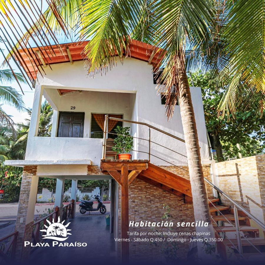 Hotel Playa Paraiso Monterrico Esterno foto