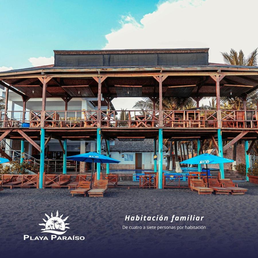 Hotel Playa Paraiso Monterrico Esterno foto