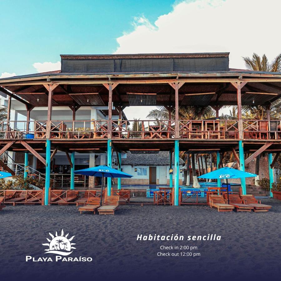 Hotel Playa Paraiso Monterrico Esterno foto